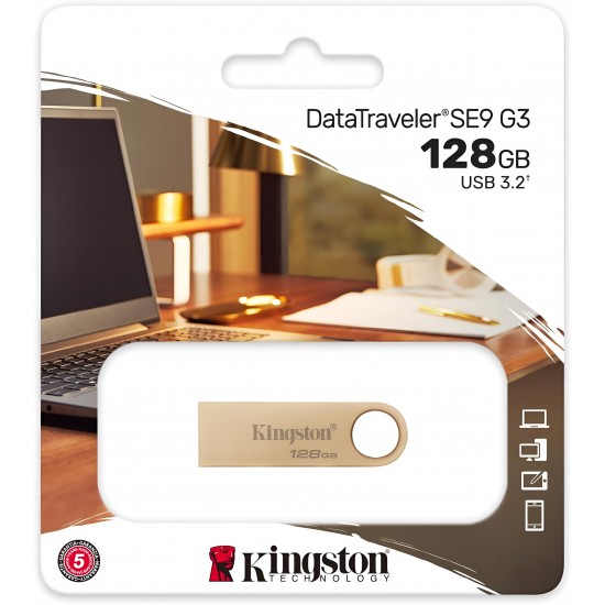 Flash Kingston Drive Datatraveler Metal 128Gb Usb 3.1/3.0/2.0